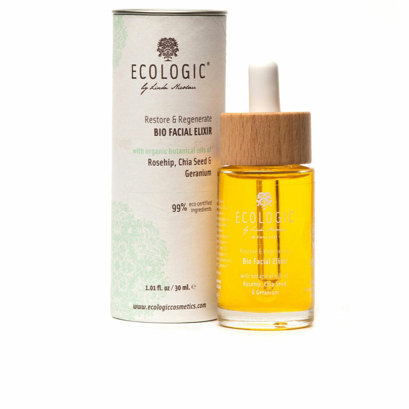 Facial Elixir Ecologic Cosmetics Bio Restore & Regenerate (30 ml) Facial Elixir Ecologic Cosmetics Bio Restore & Regenerate (30 ml)