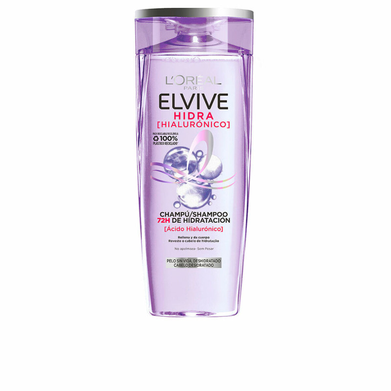 Moisturizing Shampoo L'Oreal Make Up Elvive Hidra Hialurónico 690 ml Moisturizing Shampoo L'Oreal Make Up Elvive Hidra Hialurónico 690 ml