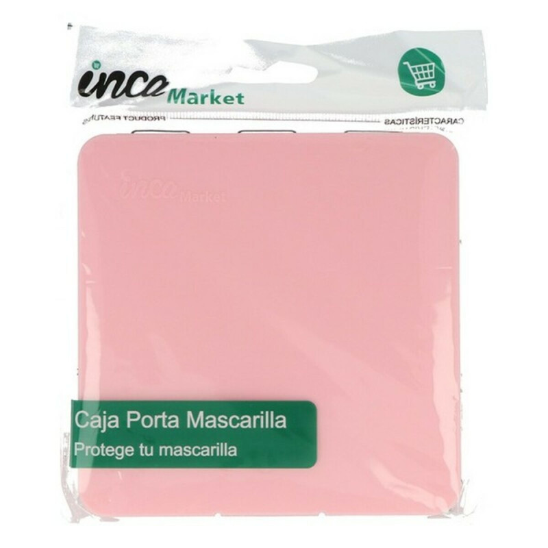 Étui de stockage de masques FFP2 Inca Rose Étui de stockage de masques FFP2 Inca Rose